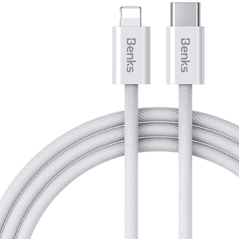 Кабель Benks D46, USB-C → Lightning, длина 1 м