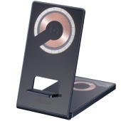 Беспроводная зарядная станция 3 в 1 Deppa MagSafe Crystal Stand QI 22 ватт