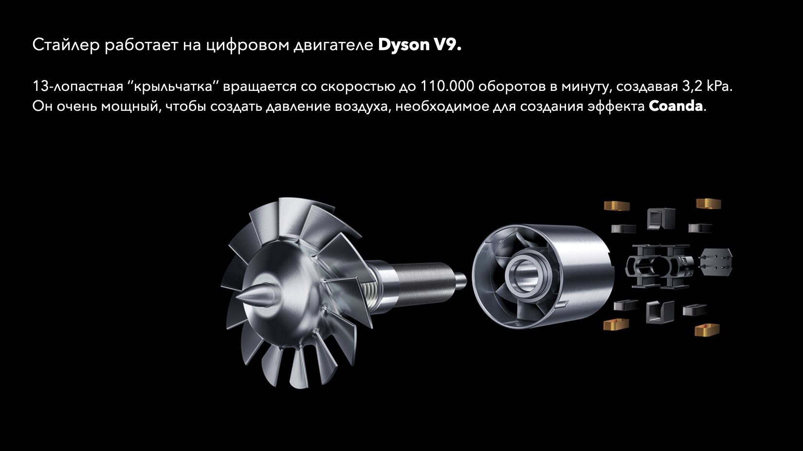 Инструкция по применению дайсона. Dyson hs01 мотор. Dyson Airwrap hs01 Motor. Dyson мощный двигатель. Мотор на стайлер Дайсон.
