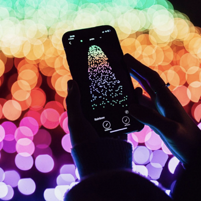 Умная гирлянда Twinkly Strings, 600 ламп (Умная гирлянда TWINKLY)