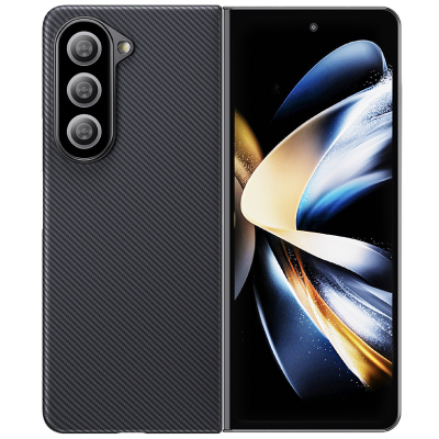 Кевларовый чехол Benks ArmorAir для Samsung Z Fold 5 (Накладка Черный Карбон)