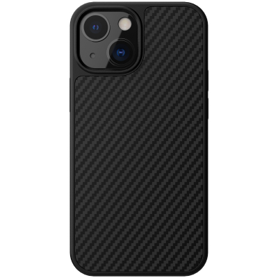 Чехол iPhone 13 Накладка Пластик Nillkin Synthetic Fiber Case (iPhone 13 Накладка Пластик Nillkin Черный)