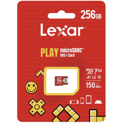 Флешка Lexar LMSPLAY, Micro SDXC, 256 Gb