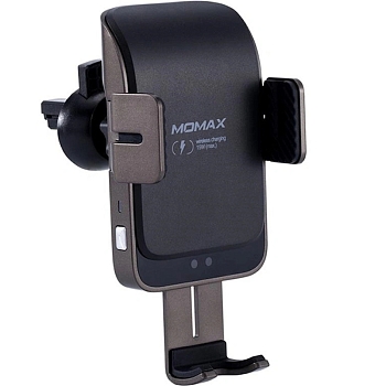 Автодержатель + Беспроводное ЗУ Momax Q.Mount Smart2 Wirelles Car Charger (CM12)