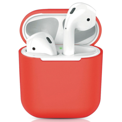 Чехол силиконовый для наушников Apple AirPods DF