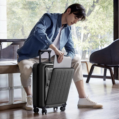 Чемодан 90 points Business Travel Suitcase Vertical Version 20" Черный (Чемодан 90 points Business Travel Suitcase Черный)