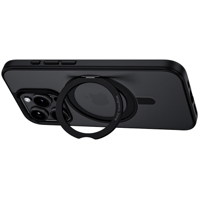 Чехол Benks MagClap Pop для iPhone 15 Pro Max (MagSafe) (Накладка Benks Черный)