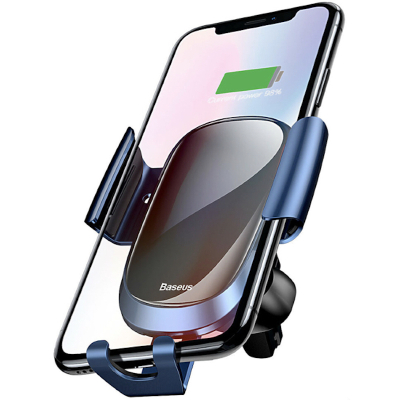 Автодержатель Универсальный для телефона Baseus Future Gravity Car Mount (Автодержатель Baseus Синий)