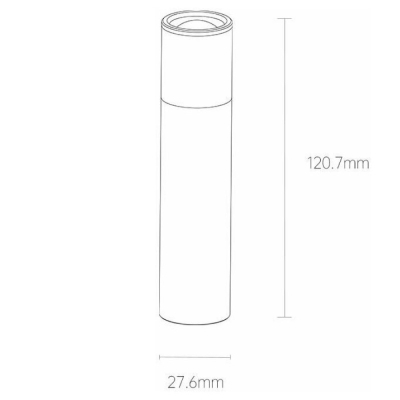 Светодиодный фонарик Nextool Simplicity Zoom Flashlight (Светодиодный фонарик Черный)