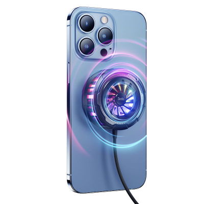 Беспроводная зарядка Benks MagClap Cooling, с охлаждением, MagSafe (Беспроводное зарядное устройство Benks Черный)