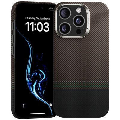 Кевларовый чехол Benks ArmorAir Prestige для iPhone 16 Pro Max (MagSafe) (Накладка Prestige Карбон )