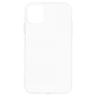 Чехол iPhone 11 Накладка Силикон Прозрачный DF (iPhone 11 Накладка Силикон Прозрачный)