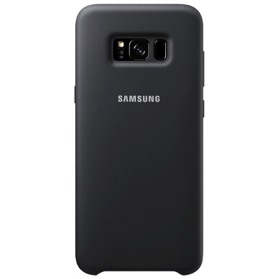 Чехол Samsung S8 Накладка Silicone Cover (Samsung S8 Накладка Silicone Cover Черный)