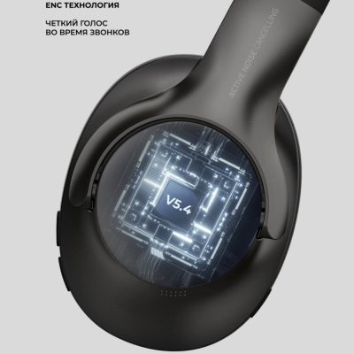 Наушники Deppa Stereo Ultra ANC, накладные (Наушники Deppa Черный)