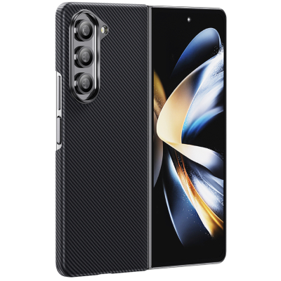 Кевларовый чехол Benks ArmorAir для Samsung Z Fold 5 (Накладка Черный Карбон)