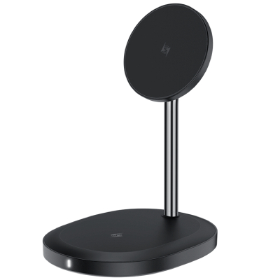 Зарядная станция Benks MagClap для iPhone и AirPods, MagSafe (Зарядное устройство 2 в 1 Benks Черный)