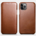 Чехол iPhone 11 Pro Max Книжка Боковая Кожзам iCarer (iPhone 11 Pro Max Книжка Боковая iCarer Коричневый)