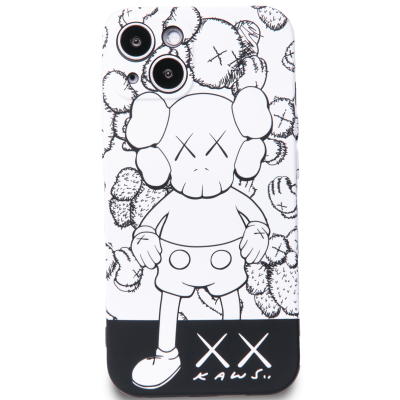 Чехол iPhone 13 Накладка Силикон Luxo Kaws series