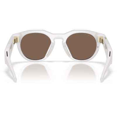 Умные очки Oakley HSTN, Тёпло‑серая оправа, Поляризационные линзы, Золотые линзы с технологией Prizm (Очки Oakley Тёпло‑серый)