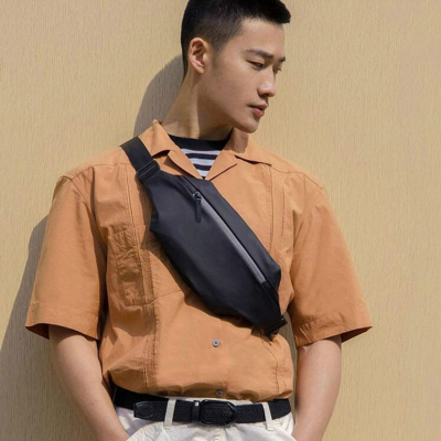Поясная сумка Sports Chest Bag, Черная (Сумка на пояс Xiaomi Черный)