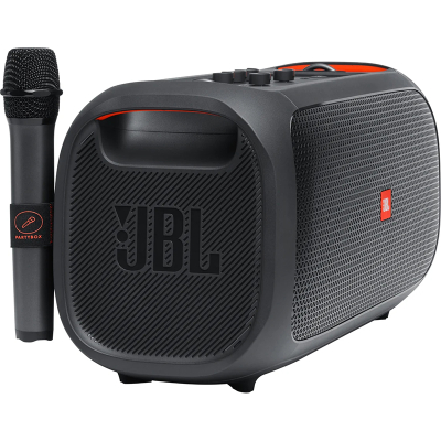 Аудиоколонка JBL Partybox On-The-Go Черный (Аудиоколонка JBL Partybox On-The-Go Черный)