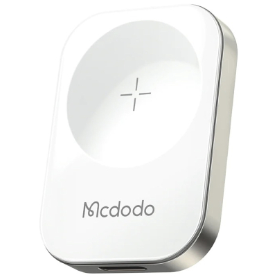 Магнитная беспроводная зарядка Mcdodo CH-206 для Apple Watch, 1 выход: Lightning (female) (Беспроводное зарядное устройство Apple Watch Белый)