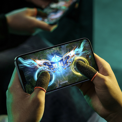 Игровые сенсорные напальчники Benks Gaming, 4шт (Сенсорные игровые напальчники Benks Черный)