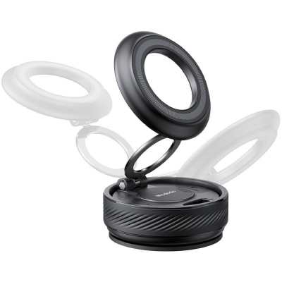 Универсальный держатель Mcdodo TB-842, на присоске (360°), MagSafe (Держатель Mcdodo Черный)