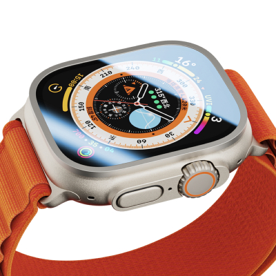 Защитное стекло Benks для Apple Watch Ultra 49mm, Сапфировое (Benks для Apple Watch Ultra 2 Черный)