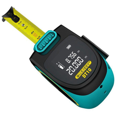 Измерительная лазерная рулетка Mileseey Laser Ranging Tape Measure (DT10) (Измерительная лазерная рулетка Черный)