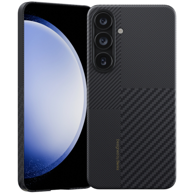 Кевларовый чехол Benks ArmorAir Montage для Samsung S24+ (MagSafe) (Накладка Montage Карбон )