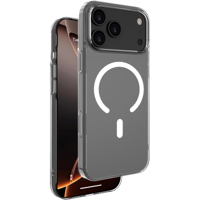 Чехол Deppa 84282 Glass для iPhone 17 Pro Max (MagSafe) (Чехол Deppa Прозрачный)