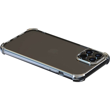 Чехол iPhone 12 Pro Max Накладка Силикон Прозрачный Devia Glitter Shockproof Soft Case