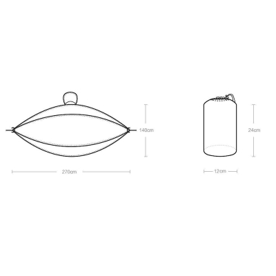 Гамак Morning Outdoor Parachute Cloth Hammock (Гамак Xiaomi)