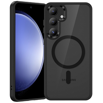Чехол Benks MagClap Crystal Phone Case для Samsung S24+ Пластик (с MagSafe)