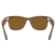Умные очки Ray-Ban Wayfarer, карамельная оправа, Поляризационные: Коричневые линзы, L (Очки Ray-Ban Коричневый)