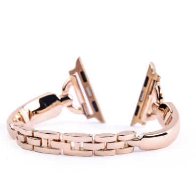 Браслет стальной Starlight Band для Apple Watch 38, 45, 49mm (Браслет Металл Розовое Золото)