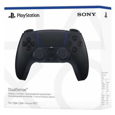 Контроллер Sony DualSense для PS5 Черный (Беспроводной контроллер Sony Черный)