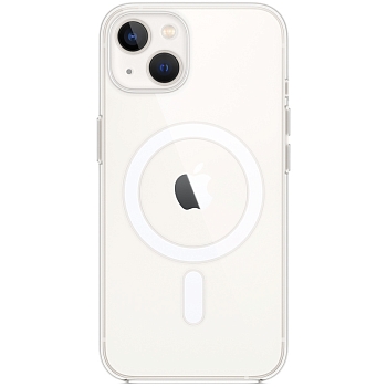 Чехол Clear Case для iPhone 13 Пластик (с MagSafe)