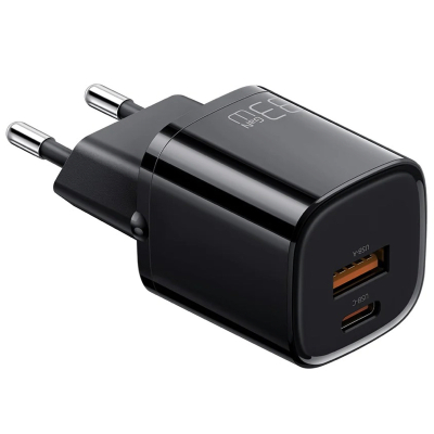 Сетевое ЗУ Mcdodo CH-015, 33 ватта, 2 выхода: USB-A, USB-C (Сетевое ЗУ Mcdodo Черный)