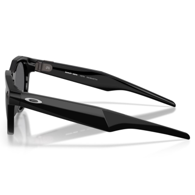 Умные очки Oakley HSTN, Чёрная оправа, Поляризационные линзы, чёрные линзы с технологией Prizm (Очки Oakley Чёрный)