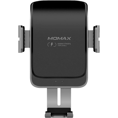 Автодержатель + Беспроводное ЗУ Momax Q.Mount Smart2 Wirelles Car Charger (CM12)