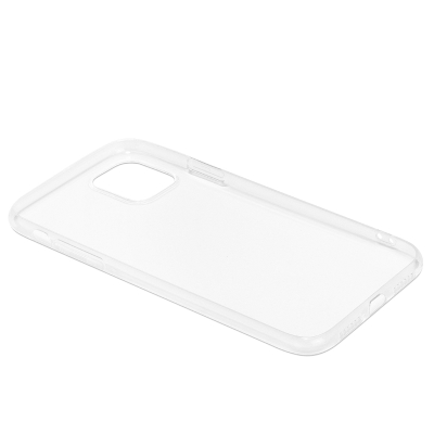 Чехол iPhone 11 Накладка Силикон Прозрачный DF (iPhone 11 Накладка Силикон Прозрачный)