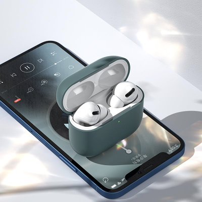 Чехол Benks Soft-Touch для наушников AirPods 3 (Чехол пластик Soft-Touch Benks Зеленый)