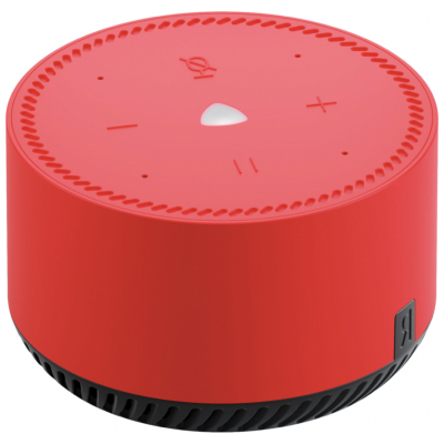 Умная колонка Яндекс станция Лайт Красный (Умная колонка Яндекс станция Лайт Красный)