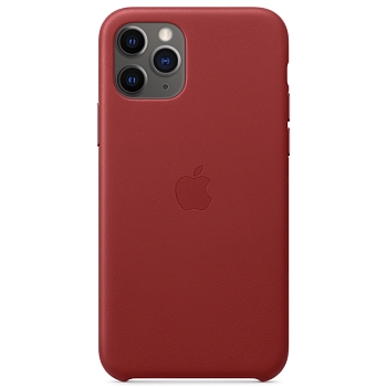 Чехол iPhone 11 Pro Max Накладка Leather Case