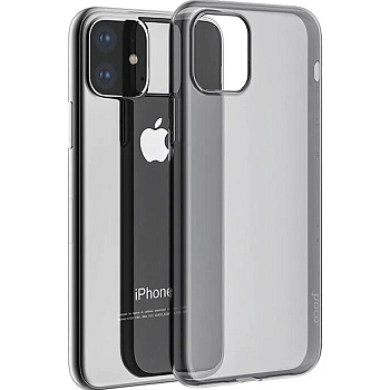 Чехол iPhone 11 Накладка Силикон Прозрачный Hoco Light Series