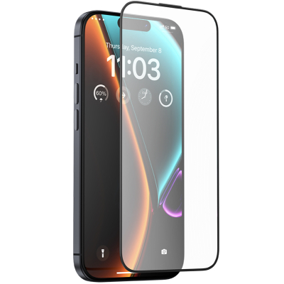 Защитное стекло Benks Gaming для iPhone 14 Pro, 15, 16 Матовое (Защитное стекло Черный)