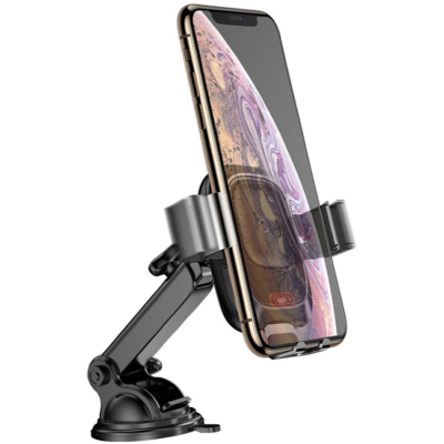 Автодержатель + Беспроводное ЗУ Baseus Smart Vehicle Car Wireless (WXZN-B01) (Автодержатель Baseus Черный)