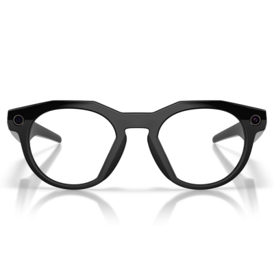 Умные очки Oakley HSTN, Чёрная оправа, Прозрачные линзы (Очки Oakley Чёрный)